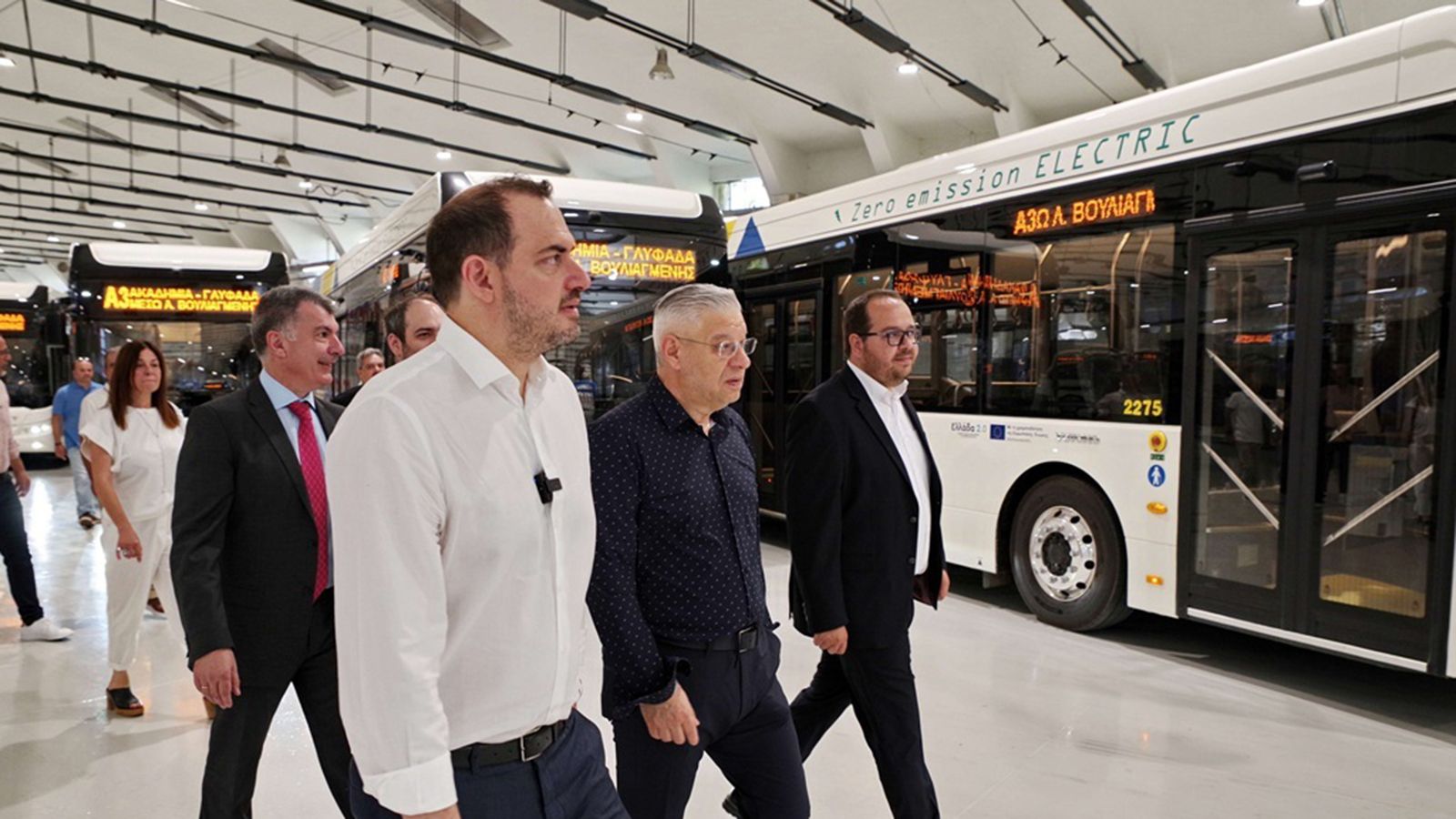 125 νέα ηλεκτρικά λεωφορεία ενισχύουν την Ο.ΣΥ.